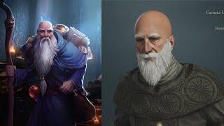 Deckard Cain in Dragons Dogma 2 character creation