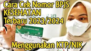 Cara Cek No Bpjs Kesehatan Lewat Nik Ktp  KIS BPJS TERBARU 20232024