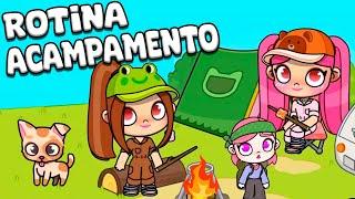 ROTINA ACAMPAMENTO Toca Mary e Marizinha  AVATAR WORLD ROTINAS e HISTÓRIAS