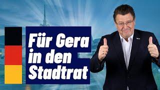 Für Gera in den Stadtrat Stephan Brandner Listenplatz 5