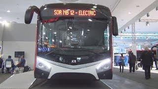 SOR NB 12 City Electric Bus Exterior and Interior in 3D