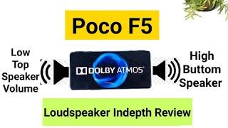 Poco F5 Loudspeaker Review Great but ..Dolby Atmos #pocof55g