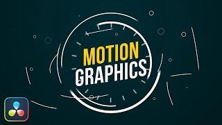 5 Great Beginner Motion Graphics Techniques  DaVinci Resolve Tutorial