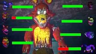 SFM FNaF Top 5 TWISTED vs Fights WITH Healthbars