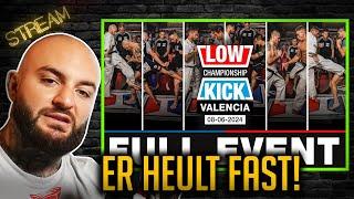 Low Kicks aus der Hölle Low Kick Championship Edmon reagiert  Stream Highlights