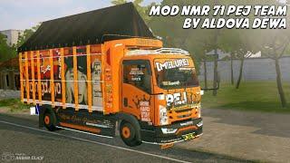 Pesona Mod NMR 71 PEJ Team by Aldova Dewa  Mod Bussid terbaru  Pej Team Mod NMR 71 by Aldova Dewa