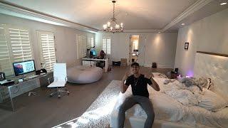 MY NEW ROOM TOUR - MASTER BEDROOM FAZE HOUSE LA