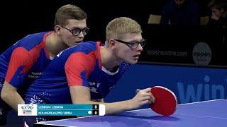 Felix LebrunAlexis Lebrun vs  M. KolodziejczykV. Ursu  Semifinal - European Championship 2024