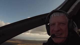 A Visit to the Monks of Pappa Stronsay Orkneys 2019 by gyrocopter.