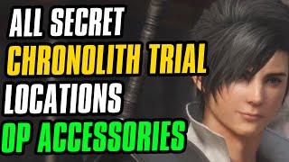 Final Fantasy 16 All Secret Chronolith Trial Locations - OP ACCESSORY REWARDS