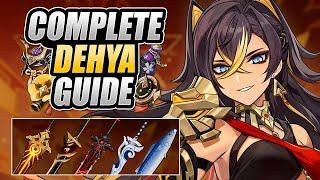 DEHYA GUIDE  Optimal Builds Weapons Artifacts Team Comps  Genshin Impact