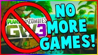 NO MORE PvZ CONSOLE GAMES CONFIRMED?