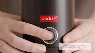 BODUM® - How To  Bistro Electric Milk Frother