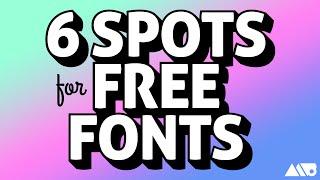 Where to Find Free Commercial Use Fonts