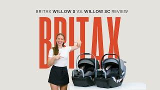 Britax Willow S vs. Willow SC Infant Car Seat Comparison  Product Review  CANADA