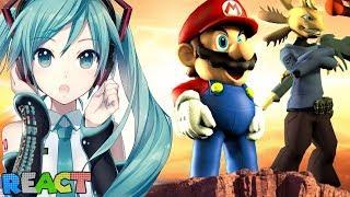 MARIO SAVES ANIME - Reaction  Luigikid Reacts to SMG4