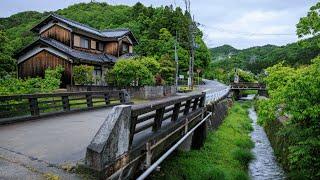 Early Morning Walk through Village and Farmland  Yumesaki Japan 4K Rural Ambience