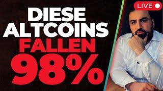 Altcoins fallen bis zu 99%