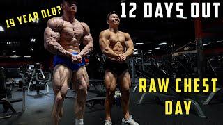 12 DAYS OUT  CHEST DAY W. TRISTYN LEE