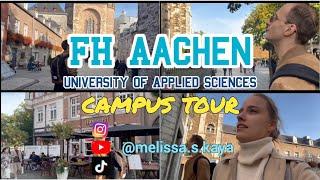 Studying in Germany - FH Aachen University of Applied Sciences - Campus Tour 2023