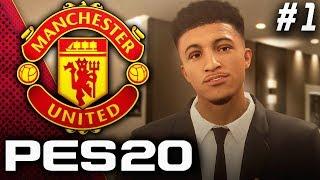 PES 2020 Manchester United Master League EP1 - Signing Jadon Sancho