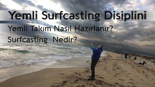 Şampiyon Murat Bozkurt ile Kıyıdan Yemli Surf Casting Disiplini  Yemli Takım Hazırlanışı Balık Avı