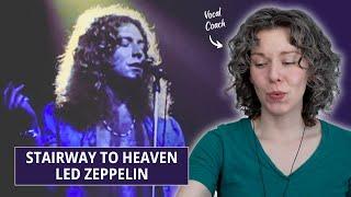 Stairway to Heaven Reaction and Vocal Analysis featuring Led Zeppelin