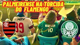 OLHA O QUE ACONTECEU COM ESSA PALMEIRENSE NO MEIO DA TORCIDA DO FLAMENGO Flamengo 3 x 0 Palmeiras