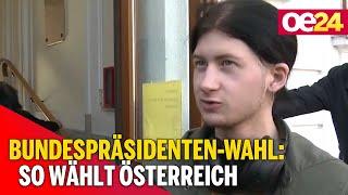 Bundespräsidenten-Wahl 2022 So wählt Österreich