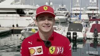 Charles Leclerc Interview in Monaco