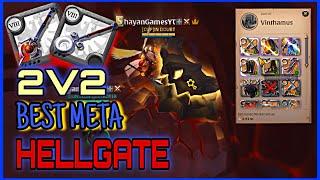 Albion Online 2v2 HellGate   One Hand Cursed x HOLY  ONE SHOT META  10k+ Infamy 🩸