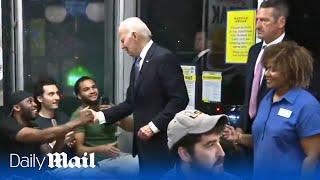 Biden grilled over debate performance from patrons at Waffle House