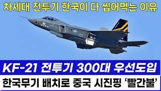 KF-21 전투기 1263차 비행 이륙 뜻밖의 강대국 한국산 전투기 선택하자 중국 비상