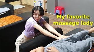 Full video My favorite massage lady Ms. Thuy. Relax Hunter.