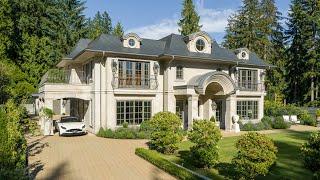 Architectural Elegance Throughout European-Inspired Luxury Estate  Mansion Tour