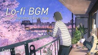 作業用BGM - 部屋でかけ流したいチルなLofi Music夜桜に癒される【仕事・勉強・睡眠】