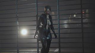 Resident Evil 2 Remake Claire Redfield CR-AW BSAA Catsuit Mod Playthrough