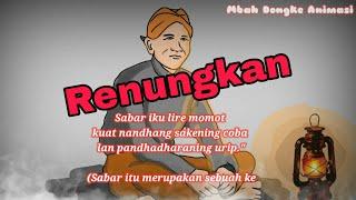 RENUNGKAN Kata Jawa Kuno Penuh Makna - Sabar Iku Lire Momot ... #2