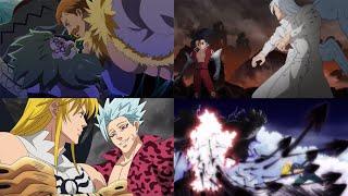 Seven Deadly Sins Mael & Ludociel VS Zeldris Cusack & Chandler VS Demon King Meliodas AMV