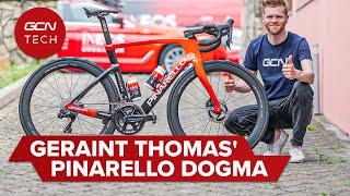 Geraint Thomas Pinarello Dogma F Pro Bike  Tour De France 2024