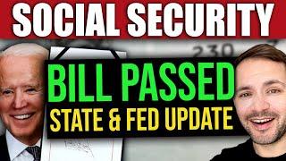 PASSED Social Security INCREASE by Tax Elimination in WV - SSI SSDI SS VA SSA Benefits 2024