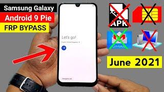 Samsung A10A20A30A5070 FRP BYPASS  ANDROID 9 Without PC