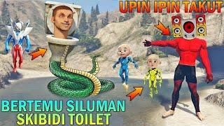 IRONMAN UPlN IPlN BERTEMU SlILUMAN SKIBIDI TOILET RAKSASA TITAN SPEAKERMAN KAGET