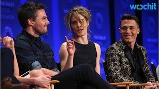 Emily Bett Rickards Made Stephen Amell Laugh During Arrow Sex Scene