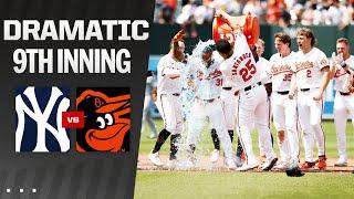 An EPIC 9th inning between the Yankees and Orioles  Full inning