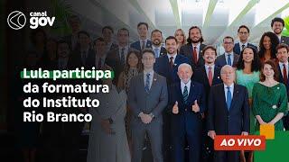  Lula participa da formatura do Instituto Rio Branco