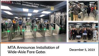 New Fare Gates Installed At Sutphin Blvd Station... will this combat fare evasion?