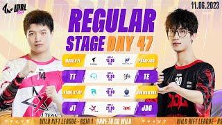 EN FL vs NGX  TT vs TE  KT.RY vs BRU  JT vs JDG - REGULAR STAGE DAY 47 WRL ASIA 2023 BO3