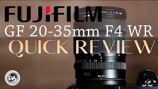 Fujinon GF 20-35mm F4 WR Quick Review  The Widest View on Medium Format