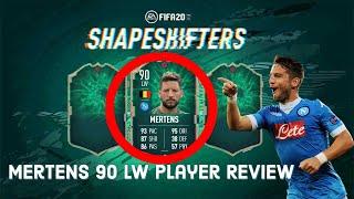 FIFA 20 SHAPESHIFTER MERTENS 90 PLAYER REVIEWFIFA 20 DRIES MERTENS PLAYER REVIEW